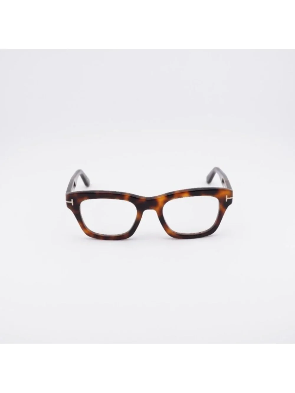 Tom Ford FT6036-B 053 Eyeglasses Blonde Havana 52mm Square Frame